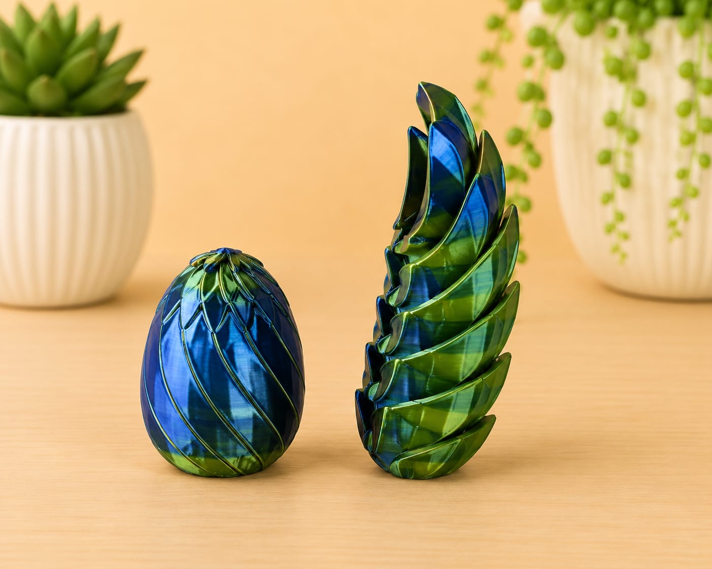 Ovo Espiral Fidget Articulado